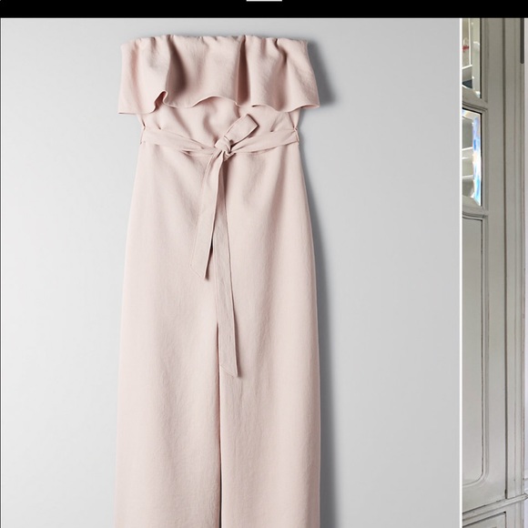 Babaton Pants - Babaton jumpsuit white/bone new with tags!